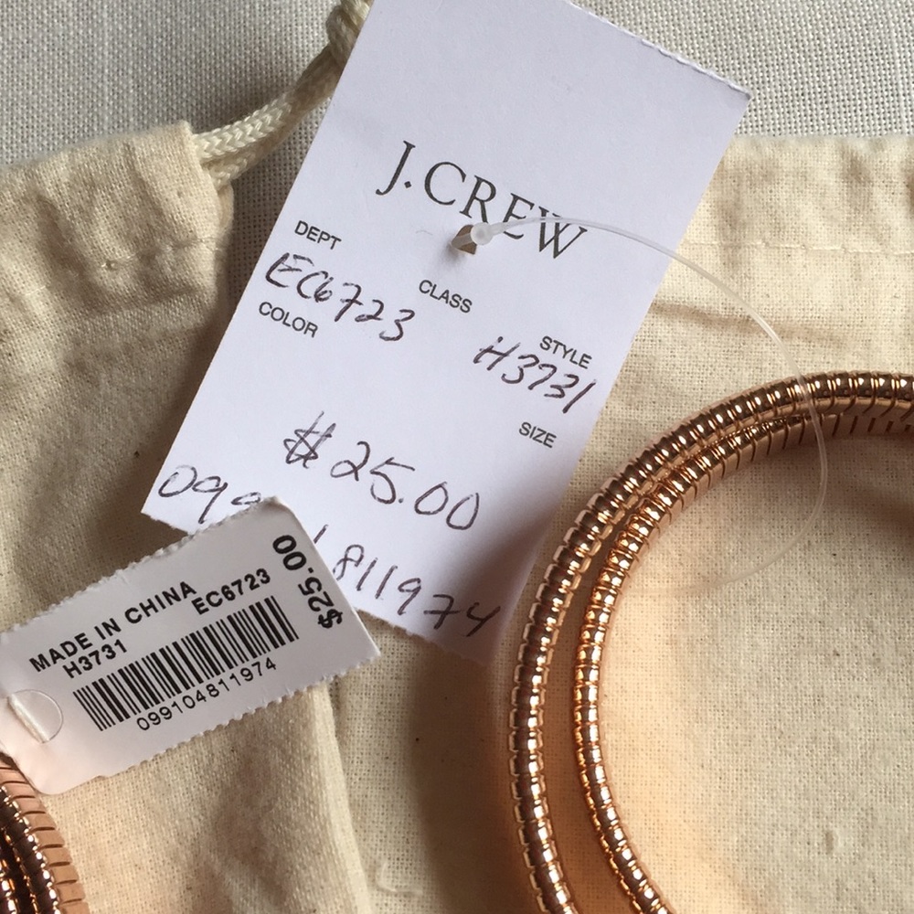J Crew rose gold bracelet - Picture 3 of 3